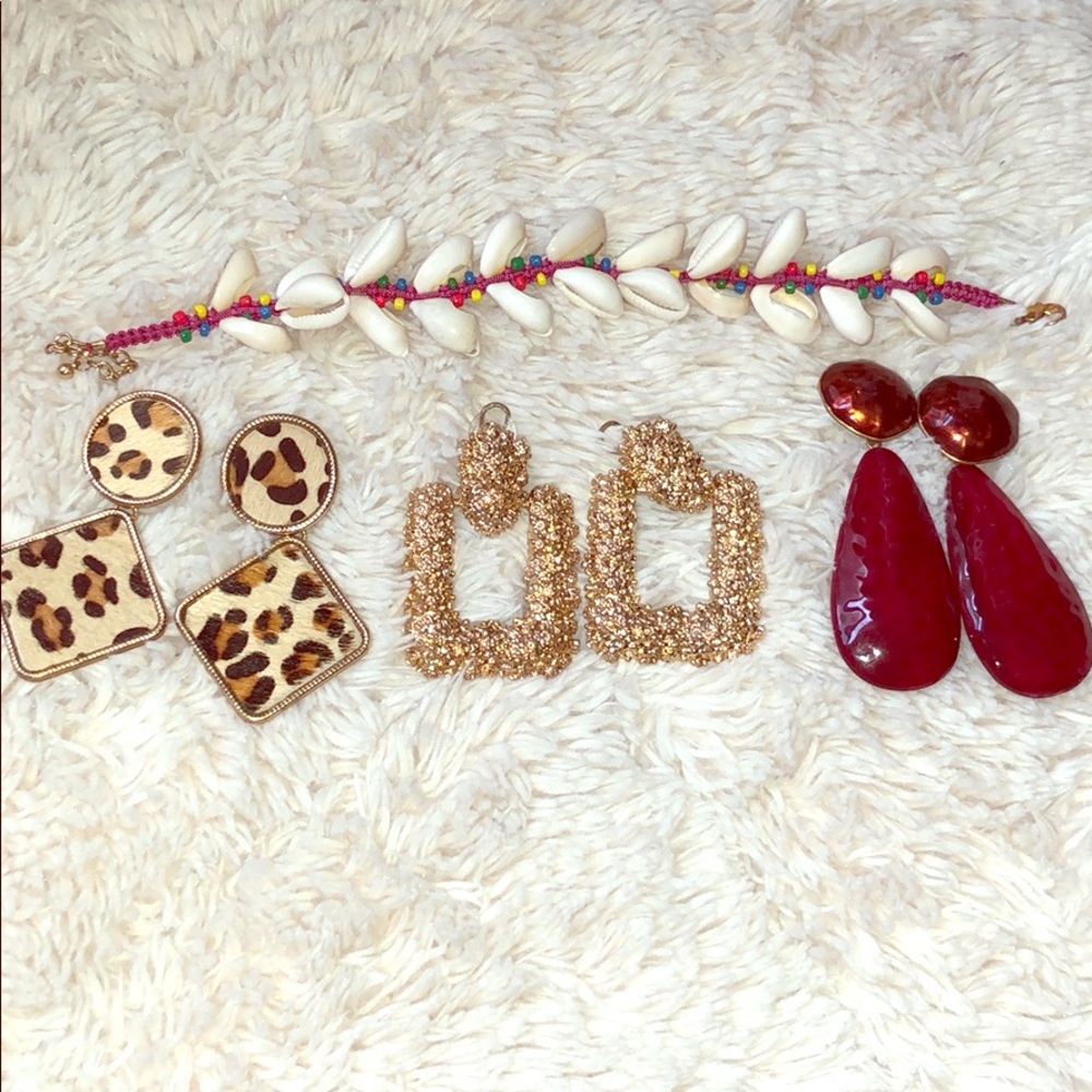 ZARA Earrings and Anklet Lot